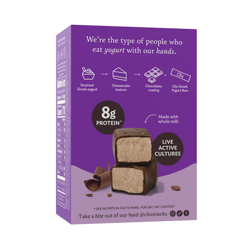 Chocolate Greek Yogurt - 4 Bar Count