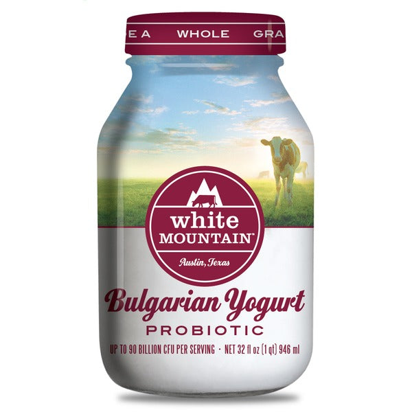 Bulgarian Yogurt, Whole Milk (White Mountain) 32 oz